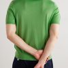 Slim-Fit Logo-Embroidered Wool Polo Shirt - BK Slim-Fit Logo-Embroidered Wool Polo Shirt - BK