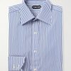 Slim-Fit Striped Cotton-Poplin Shirt