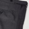 Shelton Straight-Leg Wool-Flannel Trousers - CU