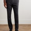Shelton Straight-Leg Wool-Flannel Trousers - FR