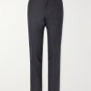 Shelton Straight-Leg Wool-Flannel Trousers