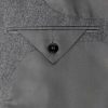 Dyllan Double-Breasted Wool-Flannel Suit Jacket - E1 Dyllan Double-Breasted Wool-Flannel Suit Jacket - E1