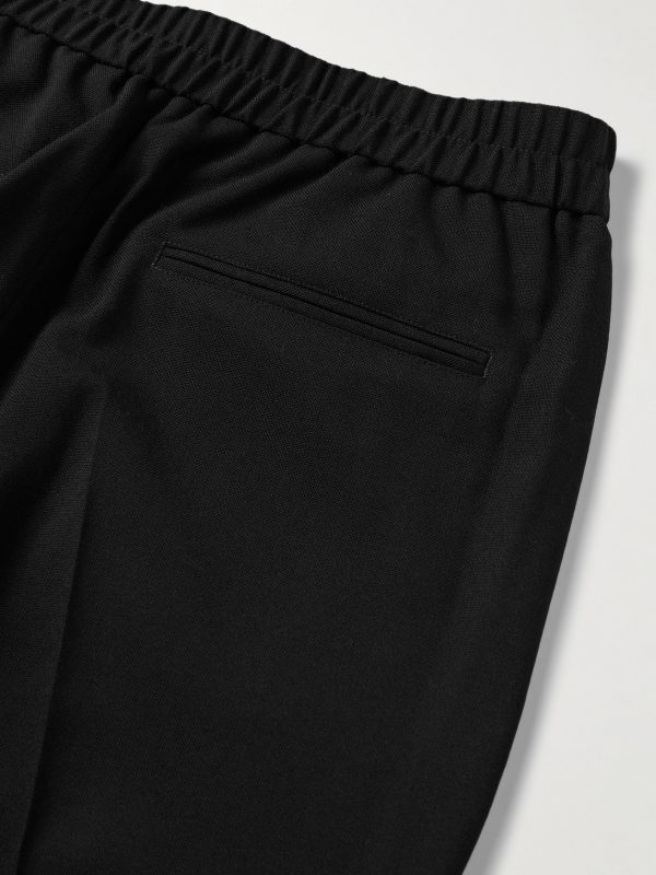 Slim-Fit Straight-Leg Wool Trousers - CU Slim-Fit Straight-Leg Wool Trousers - CU