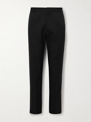 Slim-Fit Straight-Leg Wool Trousers Slim-Fit Straight-Leg Wool Trousers