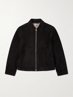 Suede Blouson Jacket Suede Blouson Jacket