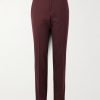 Slim-Fit Straight-Leg Wool-Twill Suit Trousers Slim-Fit Straight-Leg Wool-Twill Suit Trousers