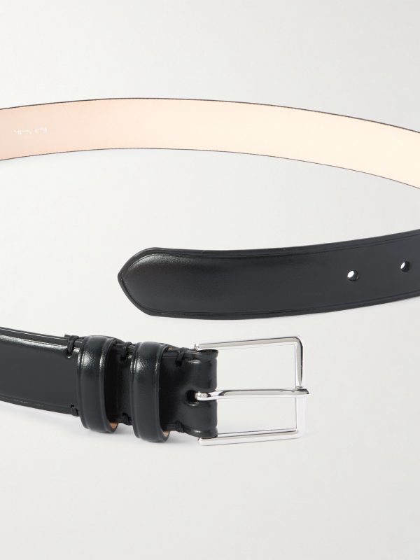 3cm Glossed-Leather Belt - E1 3cm Glossed-Leather Belt - E1