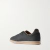 Bailey Logo-Embossed Nubuck Sneakers - BK Bailey Logo-Embossed Nubuck Sneakers - BK