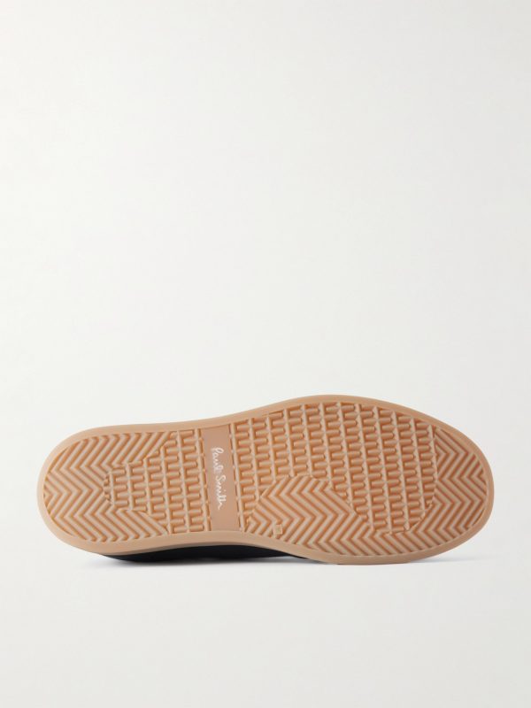 Bailey Logo-Embossed Nubuck Sneakers - E1 Bailey Logo-Embossed Nubuck Sneakers - E1