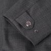 Checked Wool Bomber Jacket - E1 Checked Wool Bomber Jacket - E1