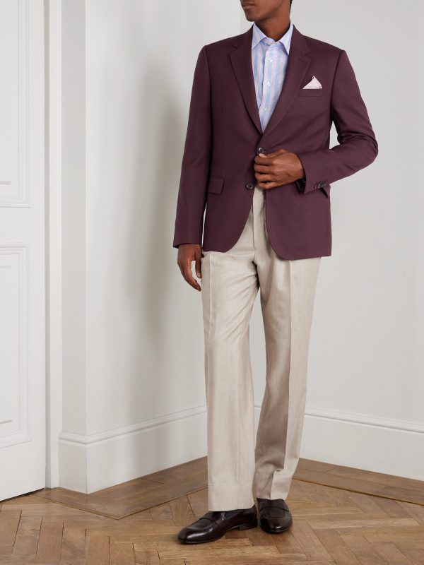 Soho Slim-Fit Wool-Twill Suit Jacket - OU Soho Slim-Fit Wool-Twill Suit Jacket - OU