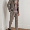 Cotton-Blend Corduroy Blazer - OU Cotton-Blend Corduroy Blazer - OU