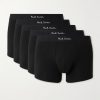 Five-Pack Stretch Organic Cotton-Jersey Boxer Briefs