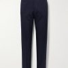 Slim-Fit Straight-Leg Wool Trousers Slim-Fit Straight-Leg Wool Trousers