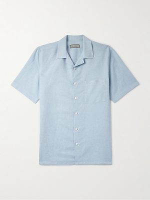 Linen and Cotton-Blend Shirt Linen and Cotton-Blend Shirt
