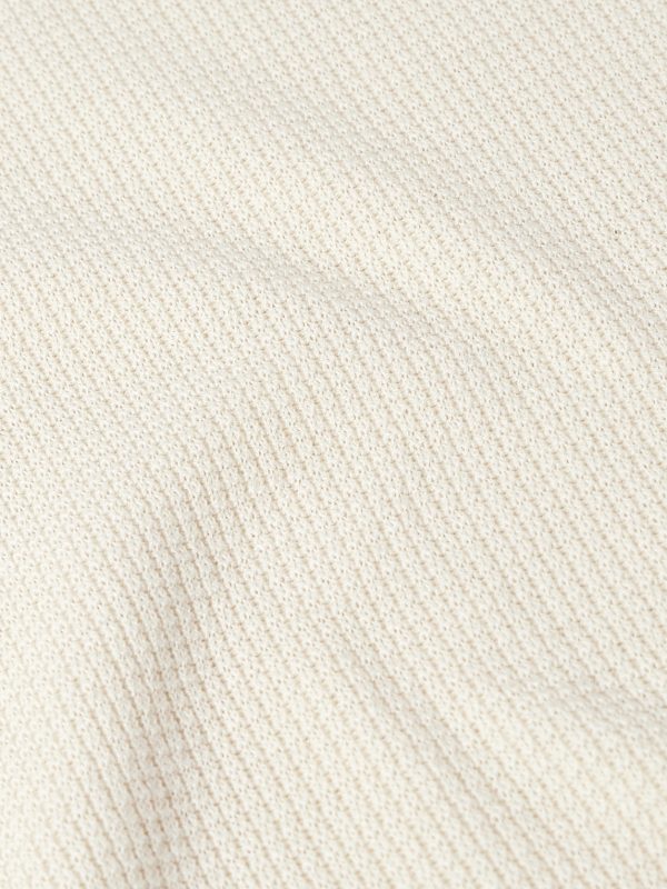 Slim-Fit Waffle-Knit Cotton and Silk-Blend T-Shirt - CU