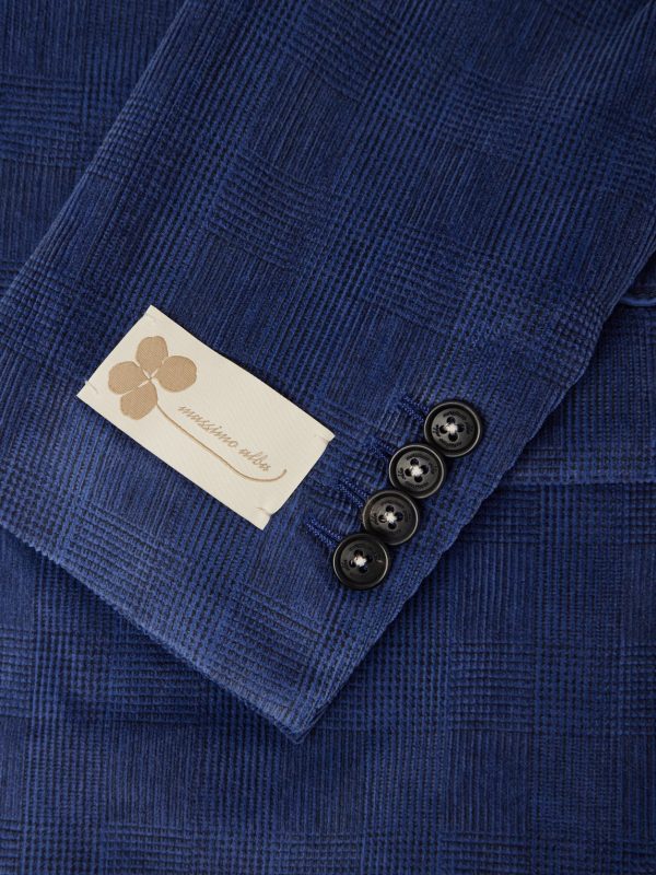 Catch2 Prince of Wales Checked Cotton-Blend Corduroy Blazer - CU