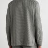 Florida Puppytooth Cotton Overshirt - BK Florida Puppytooth Cotton Overshirt - BK