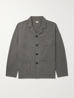 Florida Puppytooth Cotton Overshirt