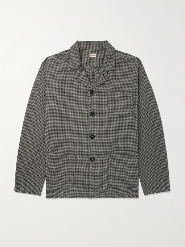 Florida Puppytooth Cotton Overshirt Florida Puppytooth Cotton Overshirt