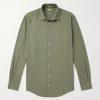 Canary Checked Cotton Shirt Canary Checked Cotton Shirt