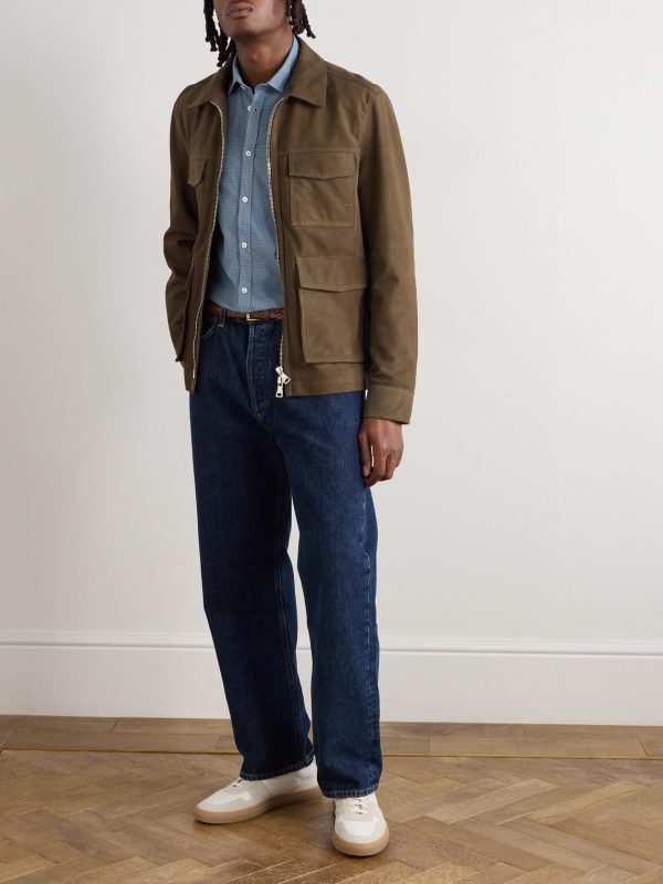 Canary Checked Cotton Shirt - OU