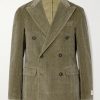 Monster Double-Breasted Prince of Wales Checked Cotton-Blend Corduroy Blazer Monster Double-Breasted Prince of Wales Checked Cotton-Blend Corduroy Blazer