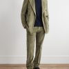 Monster Double-Breasted Prince of Wales Checked Cotton-Blend Corduroy Blazer - OU Monster Double-Breasted Prince of Wales Checked Cotton-Blend Corduroy Blazer - OU