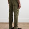 Mauko Straight-Leg Prince of Wales Checked Cotton-Blend Corduroy Suit Trousers - BK