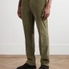 Mauko Straight-Leg Prince of Wales Checked Cotton-Blend Corduroy Suit Trousers - FR