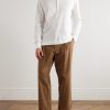 Ischia Cotton and Cashmere-Blend Jersey Polo Shirt - OU Ischia Cotton and Cashmere-Blend Jersey Polo Shirt - OU