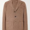 Baglietto Checked Houndstooth Wool-Blend Blazer Baglietto Checked Houndstooth Wool-Blend Blazer