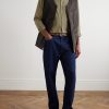 Canary Slim-Fit Checked Cotton-Poplin Shirt - OU