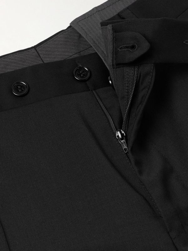 Straight-Leg Super 130s Wool Suit Trousers - E1 Straight-Leg Super 130s Wool Suit Trousers - E1