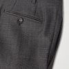 Straight-Leg Pleated Wool Suit Trousers - CU
