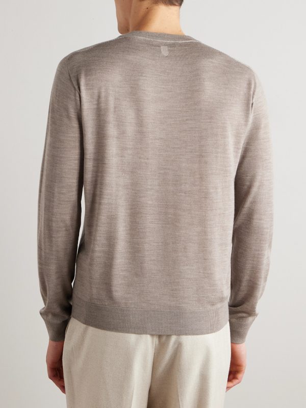 Merino Wool Sweater - BK Merino Wool Sweater - BK