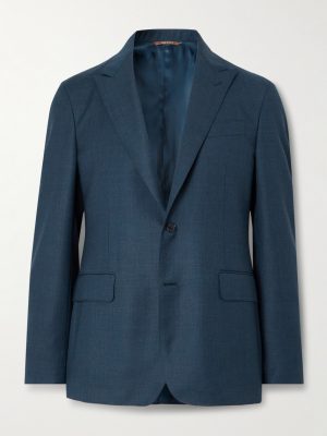 Wool-Twill Suit Jacket