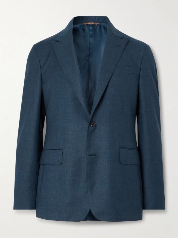 Wool-Twill Suit Jacket