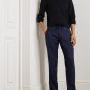 Tapered Wool-Flannel Drawstring Trousers - OU