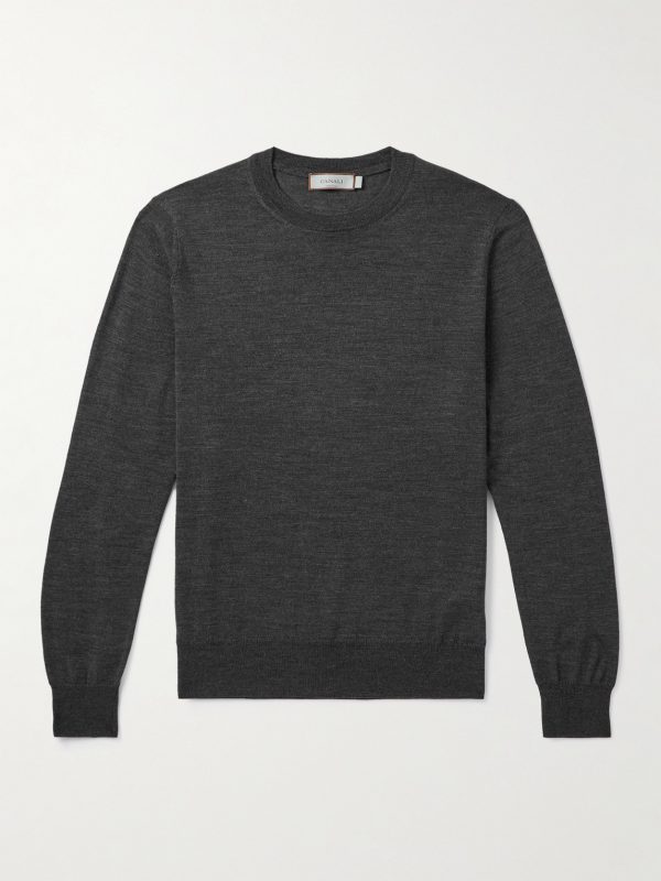Slim-Fit Wool Sweater Slim-Fit Wool Sweater