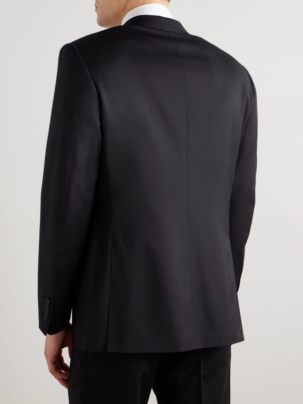 Super 130s Wool Suit Jacket - BK Super 130s Wool Suit Jacket - BK