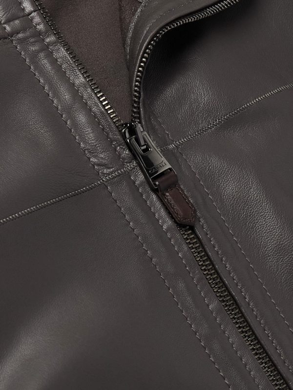 Nuvola Leather Bomber Jacket - CU Nuvola Leather Bomber Jacket - CU