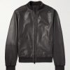 Nuvola Leather Bomber Jacket Nuvola Leather Bomber Jacket