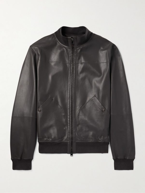Nuvola Leather Bomber Jacket Nuvola Leather Bomber Jacket