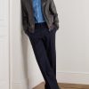 Cotton-Blend Chambray Shirt - OU