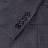 Super 130s Slim-Fit Checked Wool Suit Jacket - CU