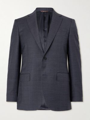 Super 130s Slim-Fit Checked Wool Suit Jacket Super 130s Slim-Fit Checked Wool Suit Jacket