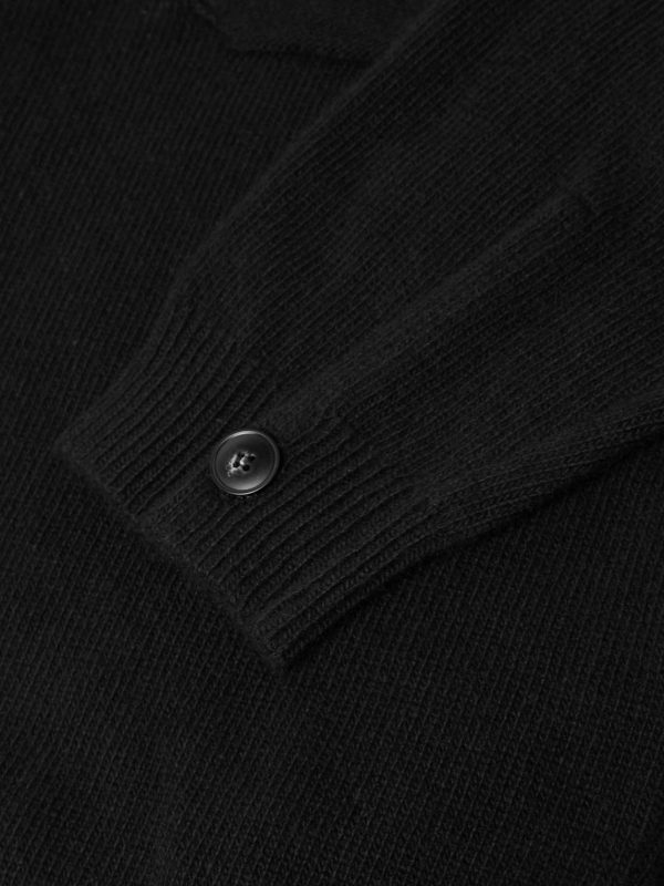 Wool and Cashmere-Blend Cardigan - E1 Wool and Cashmere-Blend Cardigan - E1