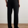 Straight-Leg Wool and Cashmere-Blend Sweatpants - BK