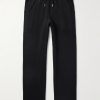 Straight-Leg Wool and Cashmere-Blend Sweatpants
